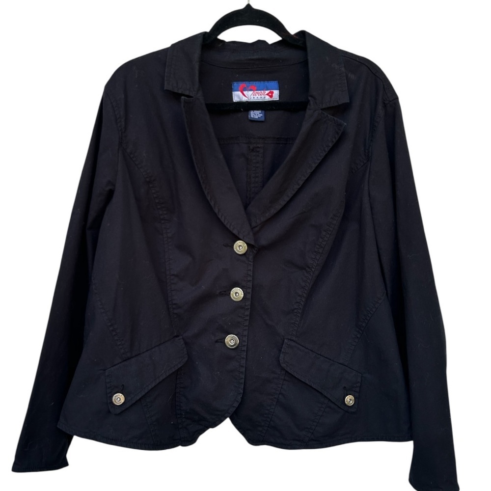 SWAK Vintage 90s Cotton Blazer Size 2X